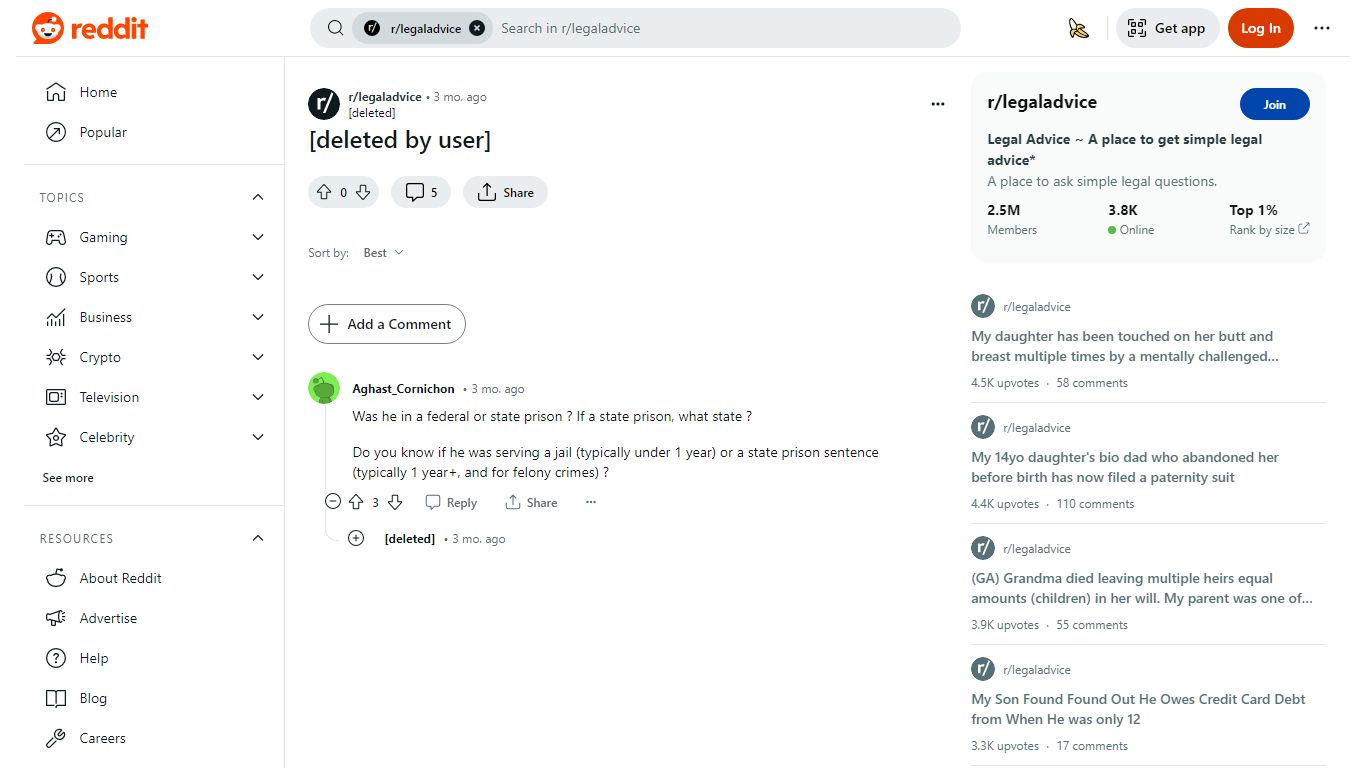 How to find out what happened to an inmate : r/legaladvice - Reddit